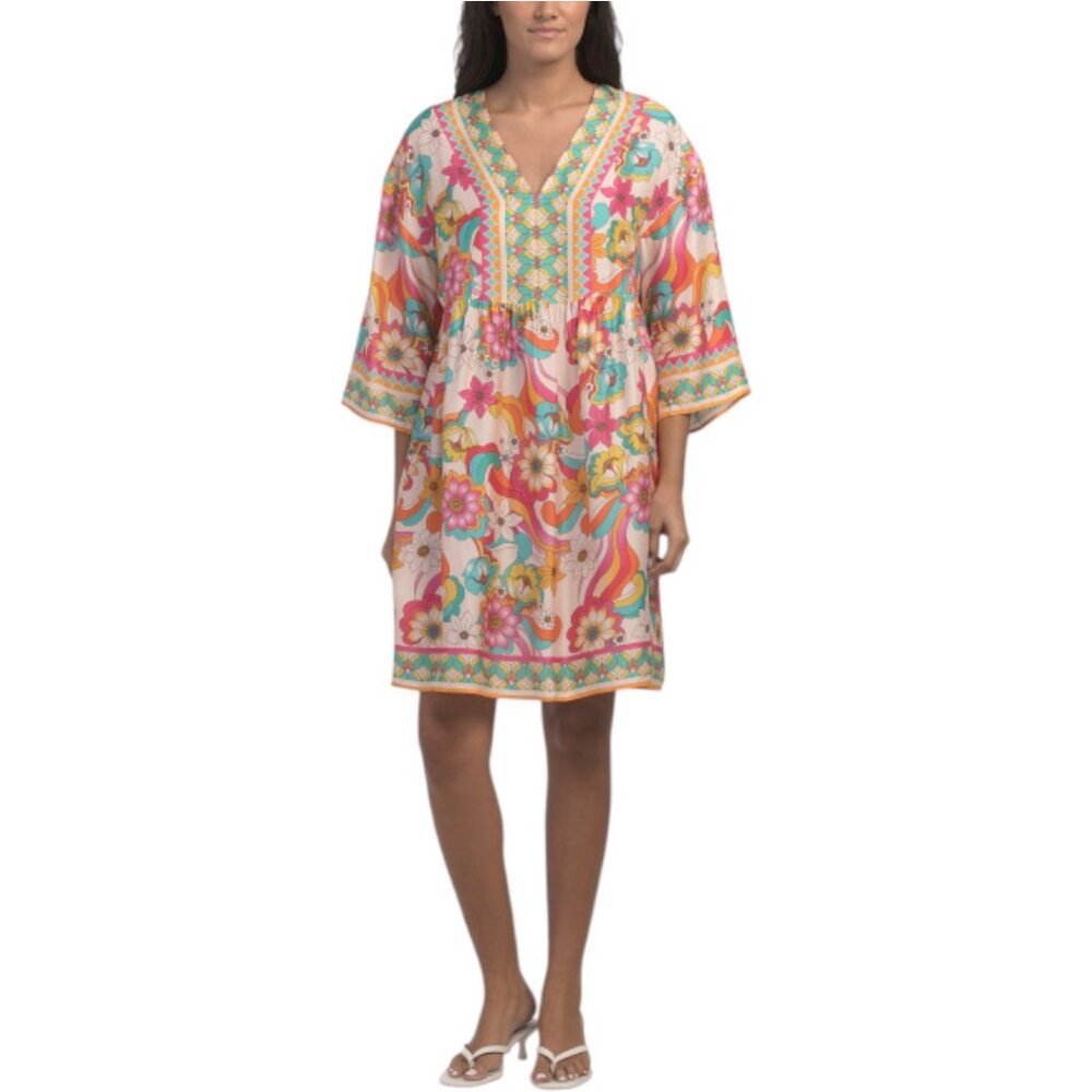 JOHNNY WAS Barbara Mini Dress